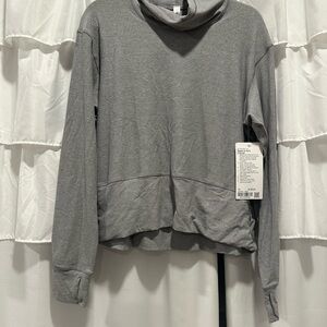 Ready to Rulu Pullover -Heather Raceway Gray - Size 10